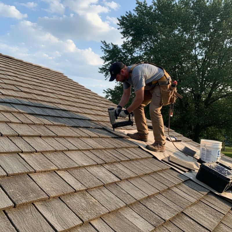 Wood Shake Roof Service